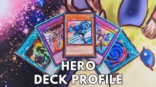 Competitive HERO deck profile June 2024 TCG Yugioh [upl. by Doxia]