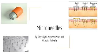 Microneedles [upl. by Ettie914]