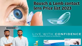 Unbelievable Bausch amp Lomb Contact Lens Prices for 2023 [upl. by Auhsuoj]