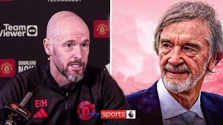 quotINEOS want to work with mequot  Erik ten Hag REACTS to new ownership at Manchester United [upl. by Chrysler587]