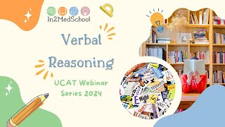 UCAT Webinar 2024 Episode 2  Verbal Reasoning [upl. by Aliek]