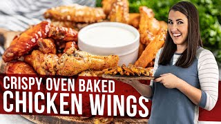 Crispy Oven Baked Chicken Wings [upl. by Windsor]