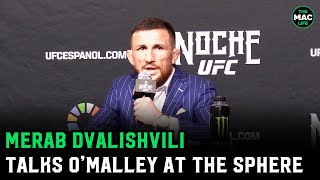 Merab Dvalishvili on Sean O’Malley “I was very angry when he disrespected my country” [upl. by Narih]