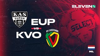 KAS Eupen – KV Oostende hoogtepunten [upl. by Takashi258]