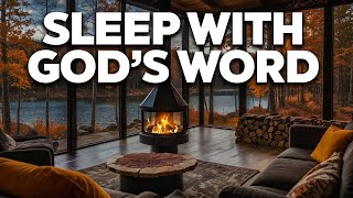 LISTEN ALL NIGHT Fall Asleep with Scriptures  Bible Verses With Rain Sounds To Help You Relax [upl. by Dnarb341]