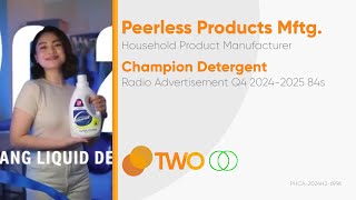 Champion Detergent Radio Ad Q4 20242025 84s ST [upl. by Leamse]