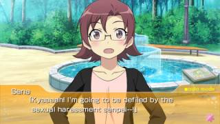 Oreimo Tsuzuku PSP Kirino Route Part 16  Delusional Rampage English Subtitles [upl. by Valle]