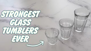 QUICK LOOK Duralex Glass Tumblers [upl. by Perlie]