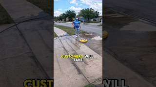 PRESSURE WASHING SCAM Learn this valuable lesson pressurewashing satisfying viralvideo [upl. by Hartley]