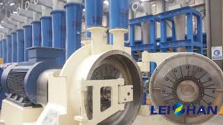 Leizhan Paper Pulp Double Disc Refiner for Paper Mill [upl. by Simmonds510]