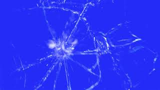 Glass broken green screen effect 4K 2024 New  No Copyright [upl. by Tartan572]