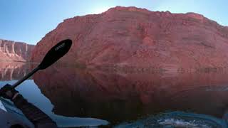 Kayak Horseshoe Bend October 31 2022 Lees Ferry Arizona [upl. by Eelatsyrc988]