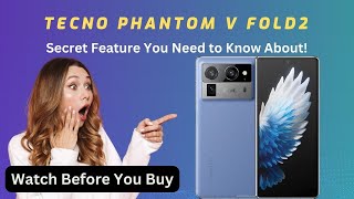 Tecno Phantom V Fold2 The Most Stunning Foldable Smartphone  Tech Futurology [upl. by Llehctim]