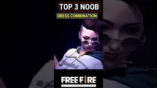 Top 3 Bot Dress Combination In Free Fire ❓  trending freefire shortsfeed [upl. by Bonney]