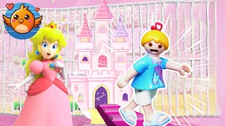 SCHLOSS oder GEFÄNGNIS🏰 Hannah muss vor PRINZESSIN entkommen👑 Obby Roblox  Playmobil Familie Vogel [upl. by Jaban]