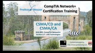 Understanding CSMACD and CSMACA  CompTIA Network N10005 37 [upl. by Anuaik]