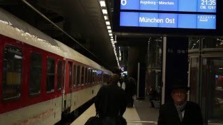 Letzte Fahrt des Nachtzug CNL 1247 BerlinMünchen  Ankunft Berlin Hbf [upl. by Annoik]