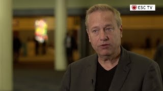 ESC TV at ACC19  Ticagrelor vs Clopidogrel After Fibrinolytic Therapy in Patients With STEMI [upl. by Llenrev]