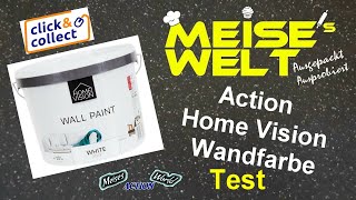 Action  Home Vision Wandfarbe Weiss Click amp Collect [upl. by Ybanrab]