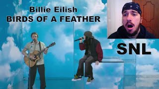 Billie Eilish  BIRDS OF A FEATHER  SNL  REACTION [upl. by Thornburg]