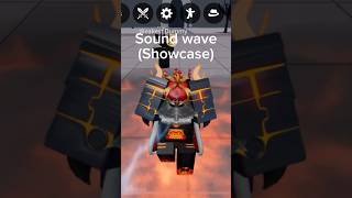 sound wave showcase roblox strongestbattlegrounds transformers memes earrape [upl. by Bradford]