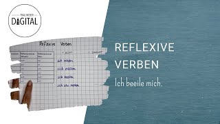 Reflexive Verben inkl Arbeitsblatt [upl. by Edyth287]