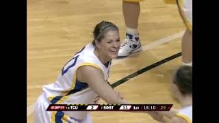 Womens Basketball TCU vs South Dakota State  NCAA Tournament Round 1 03222009 [upl. by Astrix]