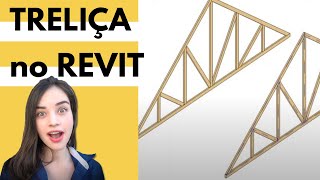 Como fazer Treliças de forma rápida no Revit [upl. by Cardon609]