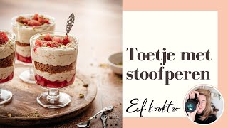 Toetje met stoofperen [upl. by Phipps291]