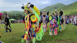 Cherokee Pow Wow Grand Entry July 2022 [upl. by Nosam]