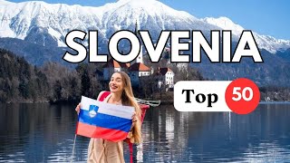 Top 50 Places You Can Visit in Slovenia  4K  Slovenia Travel Guide [upl. by Lenka71]