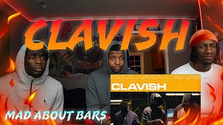 AMERICANS REACT Clavish  Mad About Bars w Kenny Allstar [upl. by Akirre]