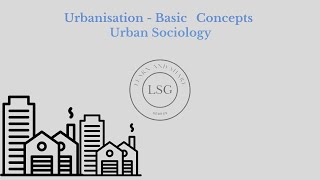 Urbanisation  Urban Sociology  MA Sociology  English  Malayalam urbanisation urban [upl. by Klump845]