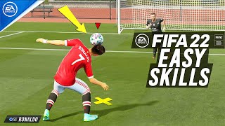 FIFA 22  TOP 10 EASY SKILL MOVES TUTORIALNEW [upl. by Ethelyn]