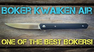 Boker Kwaiken Air One of the best Bokers  Full Review [upl. by Malcah]