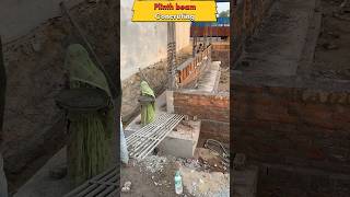 Plinth beam concreting shortvideo shorts trending viralvideo engineering construction [upl. by Alexei]