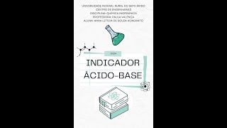 Indicador ÁcidoBase Avaliação 1 [upl. by Polky297]