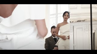 Nicole Warnes Wedding Dress Fitting with Maticevski amp Vogue [upl. by Ahsitniuq]