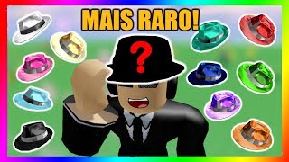 QUAL É O SPARKLE TIME FEDORA MAIS RARO DO ROBLOX [upl. by Anaeerb]