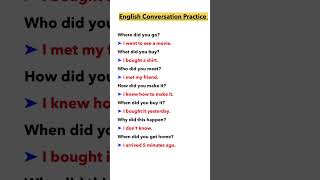 English Conversation Practice  How to Improve Your English englishconversation shorts english [upl. by Margie126]