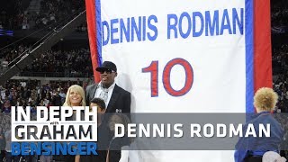 Dennis Rodman interview My number shouldn’t be retired in Detroit [upl. by Yenitsed]