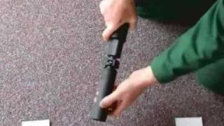 Ase Utra CQBQM suppressor fitting demo [upl. by Trstram]