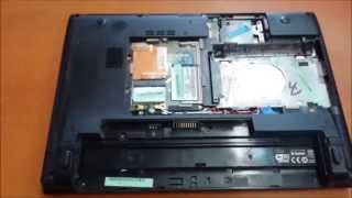 Toshiba NB550D Otwieranie Czyszczenie Disassembly [upl. by Coreen159]