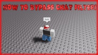 🔥 How to bypass the Roblox Chat Filter 🔥 [upl. by Gosser]