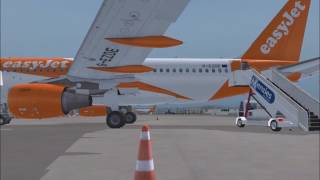 IVAO LIVE ATC  EZY1124 NAPBSL Departure from Naples [upl. by Glyn]