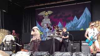 X cops live at the Gwar B Q 2013 [upl. by Alexine]