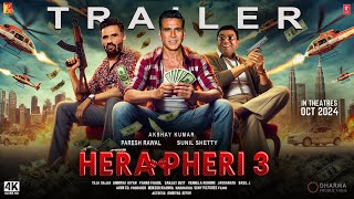 Hera Pheri 3  Official Trailer  Akshay Kumar  Suniel Shetty Paresh Rawal  Farhad Samjhi Concept [upl. by Yentruoc420]