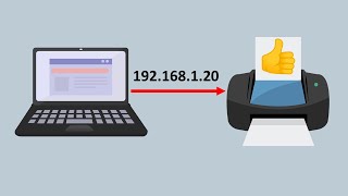 Connect to a Printer Using its IP Address [upl. by Kalman941]