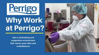 Why Work at Perrigo YouTube Final web [upl. by Airtened]