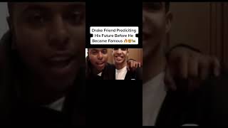 Drakes Friend Predicts His Future drake viral trending wow fypシ shorts [upl. by Kcirdes217]